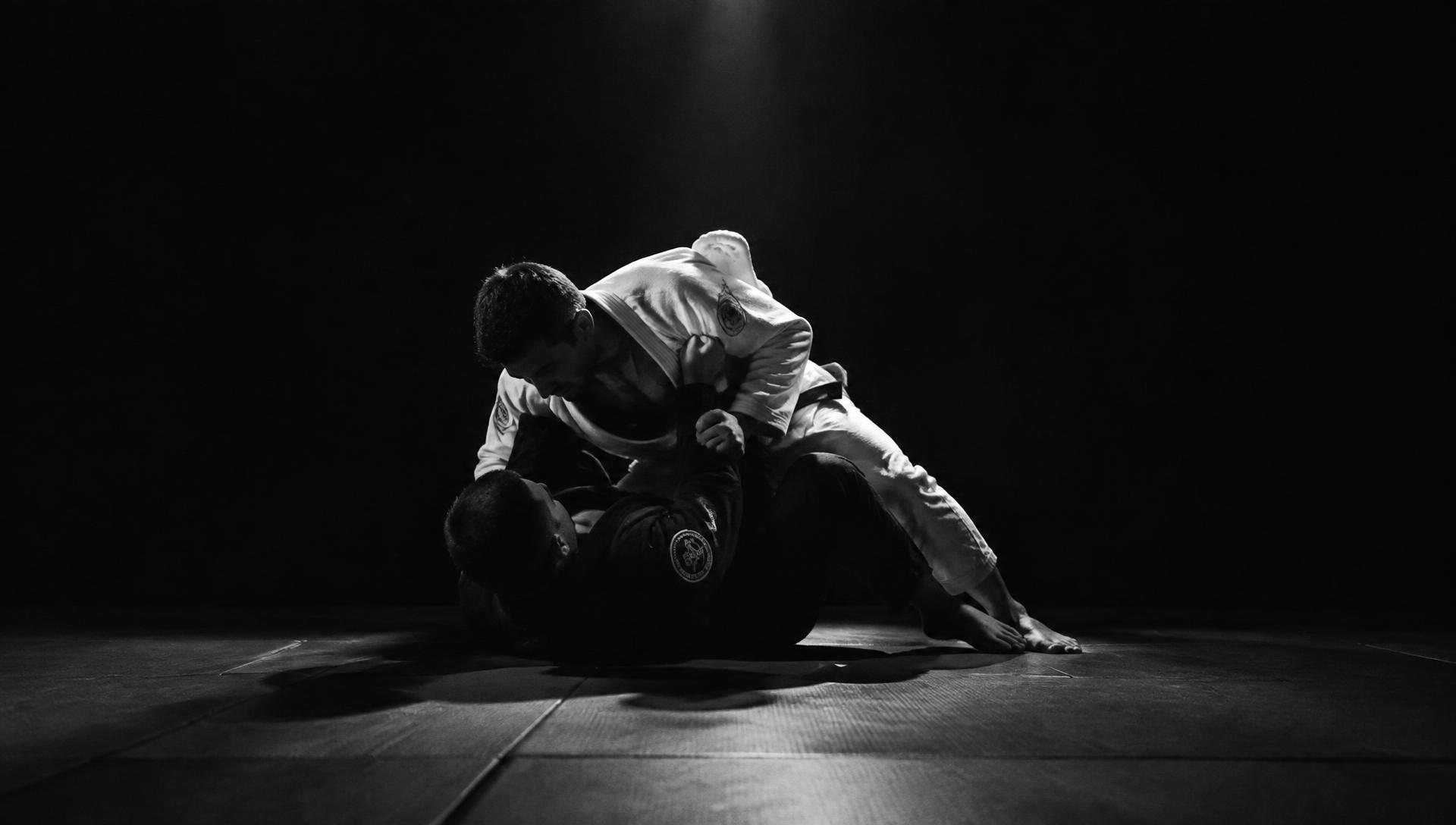 Treino de Jiu-Jitsu na Learn BJJ